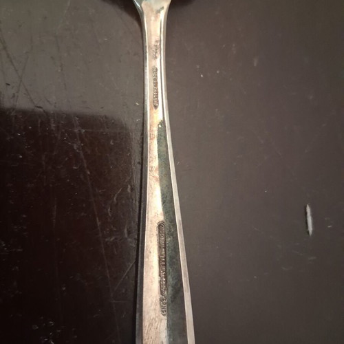 Angora vintage silver-plated spoon set, like new