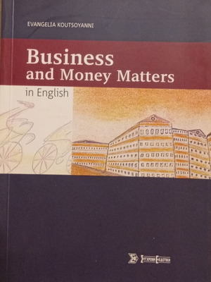 Business and Money Matters in English book new