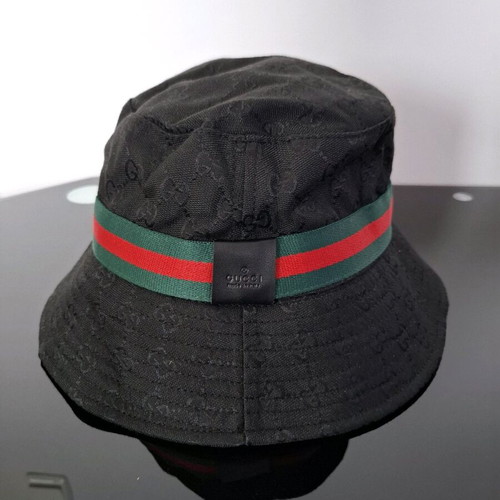 Gucci Backet Hat σαν καινούργιο, μαύρο, one size