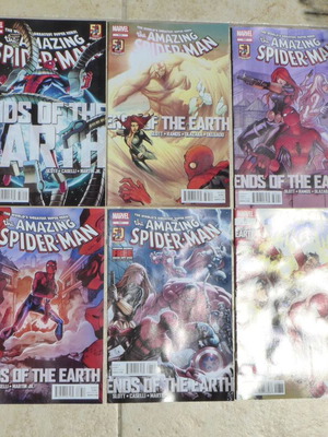 Amazing Spider-Man Ends of the Earth (2012) σαν καινούργιο, τεύχη 682, 684-687 και Avenging Spider-Man 8