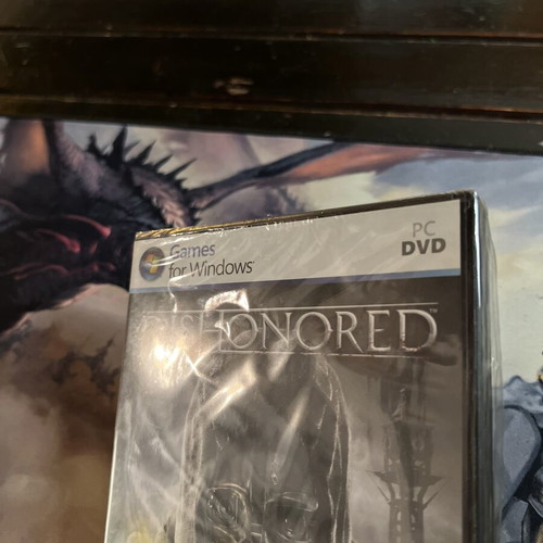 Dishonored PC DVD sealed, stealth action RPG game