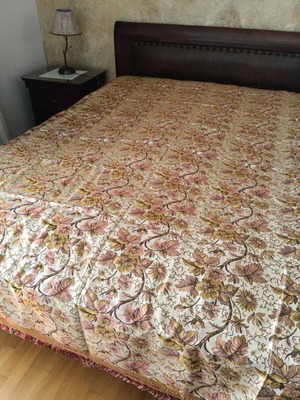 Κάλυμμα κρεβατιού σατέν Damask 2.00x2.40 καινούργιο