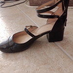 Zara Mary Jane ballerina shoes used, size 36, black