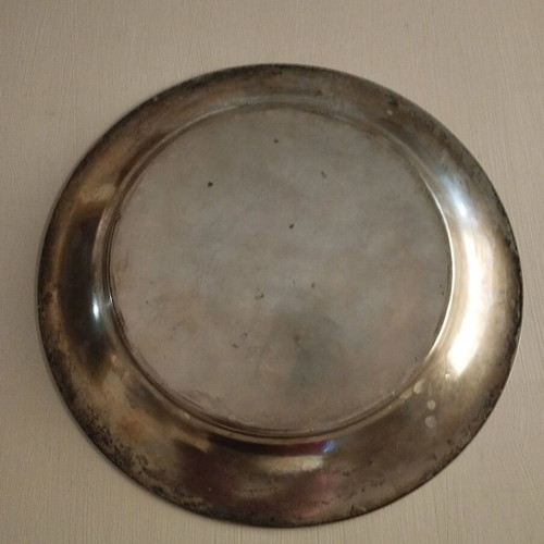 Metal discs used, 1970s, set of 3 pieces