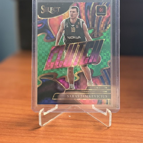 25-26 Panini EuroLeague Select Jasikevicius/5 Panathinaikos card