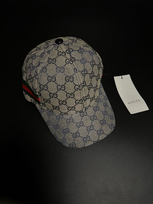 Καπέλο Gucci γκρι μέγεθος medium σαν καινούργιο