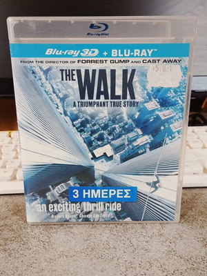 The Walk Blu-ray 3D like new, 2 discs including DVD edition