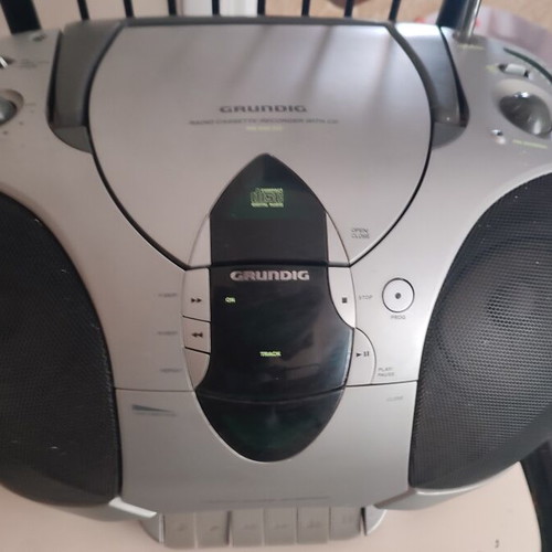 Grundig RR 635 CD portable radio cassette player