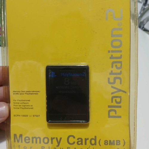 Official PlayStation 2 Memory Card 8 MB new, sealed