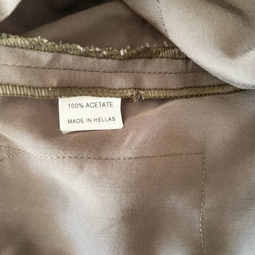 Christoforos Kotentos multilayered Y2K skirt like new, green