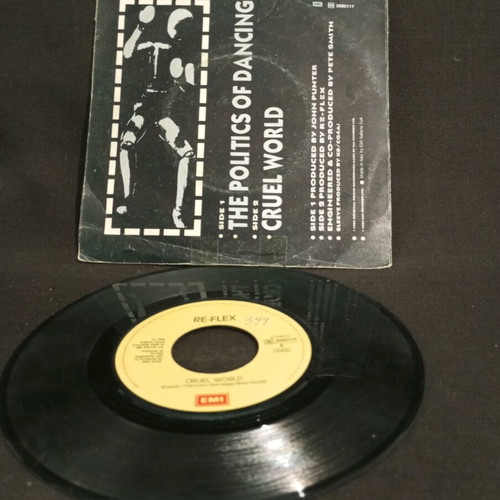 Re-flex The Politics Of Dancing 7 inches like new