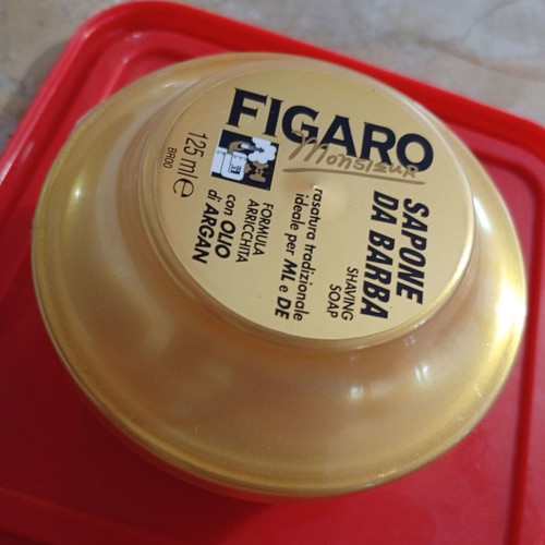 Figaro Monsieur Gold Edition shaving soap new, argan oil