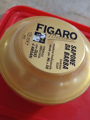 Figaro Monsieur Gold Edition shaving soap new, argan oil