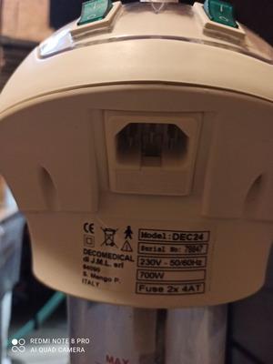 Venus Electronics facial steamer used