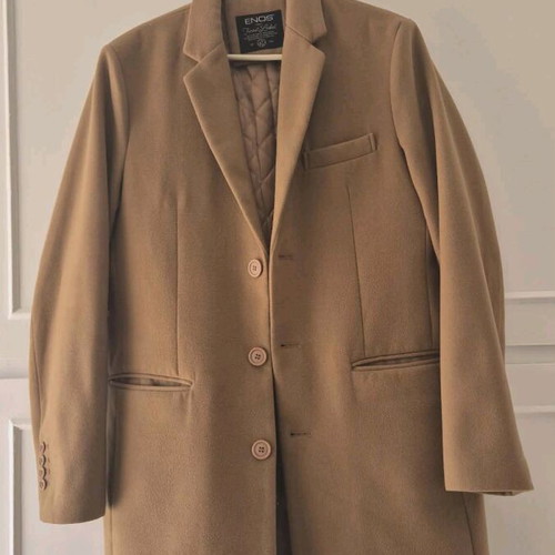 Enos coat used, beige, size 50