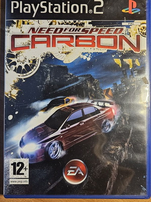 Need for Speed Carbon PlayStation 2 game used, action racing simulation