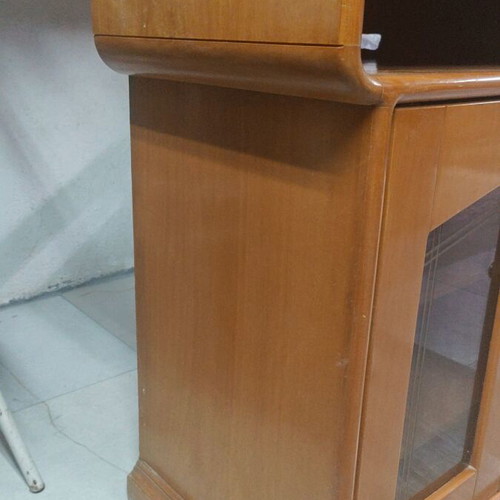 TV stand used, wooden, heavy