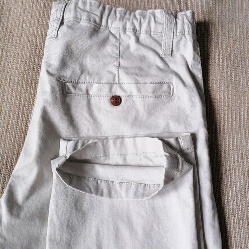 New College cotton pants for boy 16 years, length 110 cm