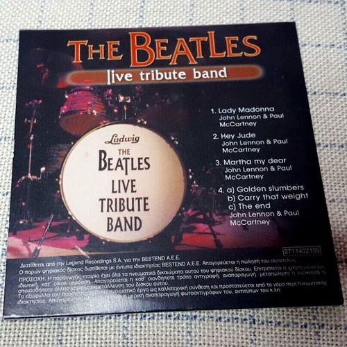 The Beatles Live Tribute Band No.5 CD used