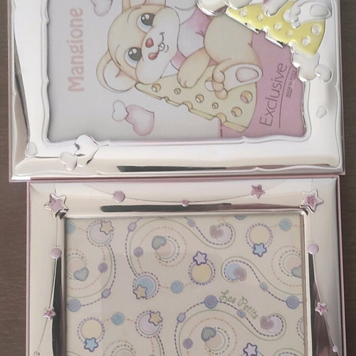 Children's photo frames used, set of 2