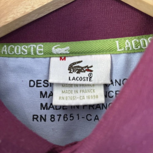 Lacoste men's polo shirt medium