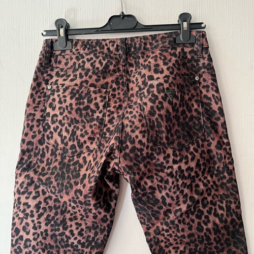 Guess pants no 38 like new, black and brown