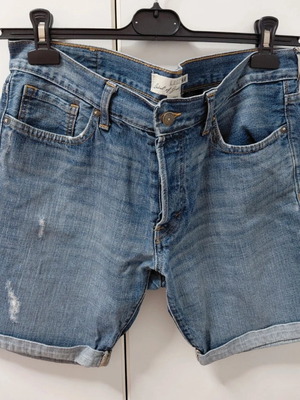 H&M denim shorts used, size 32, blue