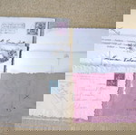 Vintage τριανταφυλλένιες καρτ ποστάλ σαν καινούργιες, πακέτο 6, αρχές 20ού αιώνα