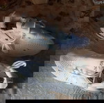  Ανδρικα αθλητικα παπουτσια ΝΙΚΕ ΑΣΠΡΟ ΧΡΥΣΟ