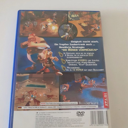 Asterix & Obelix XXL PlayStation 2 used, case and instruction booklet