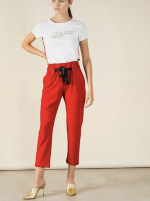 BSB women's pants size M like new, red