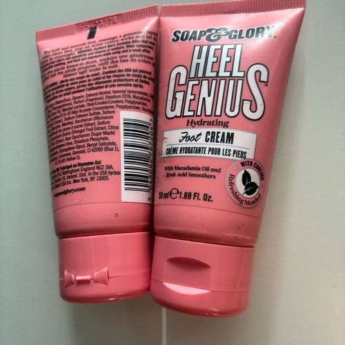 Soap&Glory Heel Genius travel size, new, 2 pieces