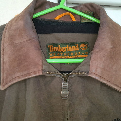 Timberland men's jacket used brown size L