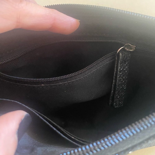 Nine West black wristlet bag like new