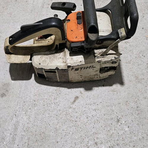 Chainsaw Stehl used, functional without blade