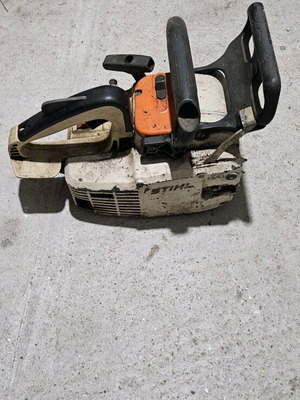 Chainsaw Stehl used, functional without blade