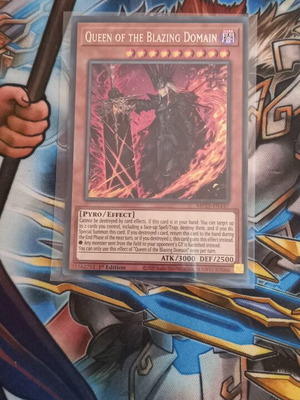 Queen of the Blazing Domain κάρτα Yu-Gi-Oh! MP25-EN147