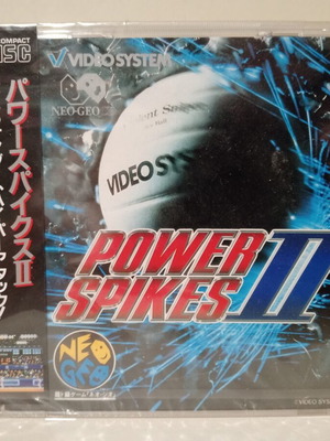 Neo-Geo CD Power Spikes II 2 1994 new Japanese edition