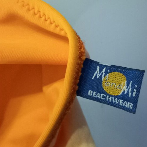 Swimsuit new made in Greece XL, multicolor orange