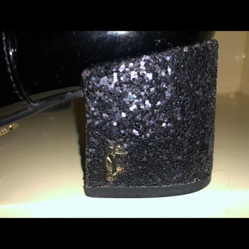 Juicy Couture ankle boots used, size 37, black patent leather