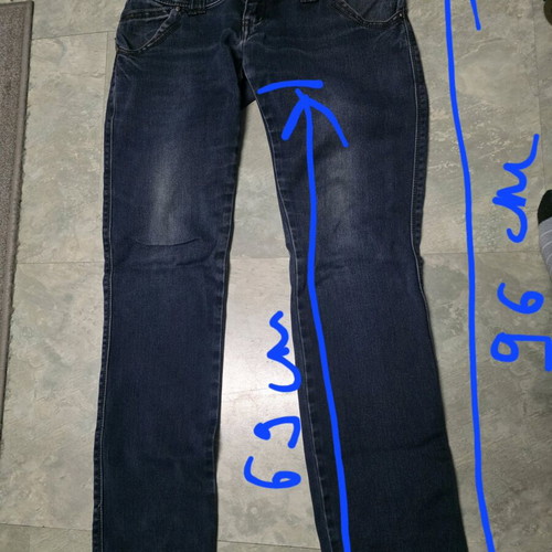 Fanco women's blue jeans like new, size 29