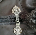 Raxevsky fur jacket black like new, size L
