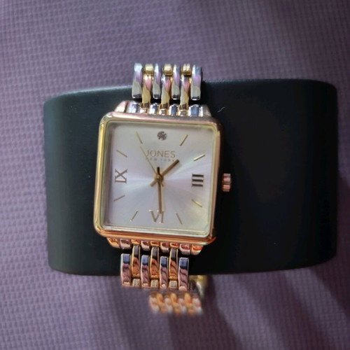 Ρολόι Jones New York γυναικείο διχρωμία quartz σαν καινούργιο