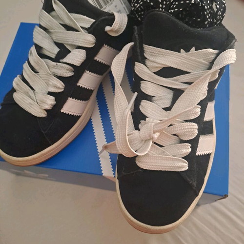 Adidas Campus 00s W like new, black/white, size 40