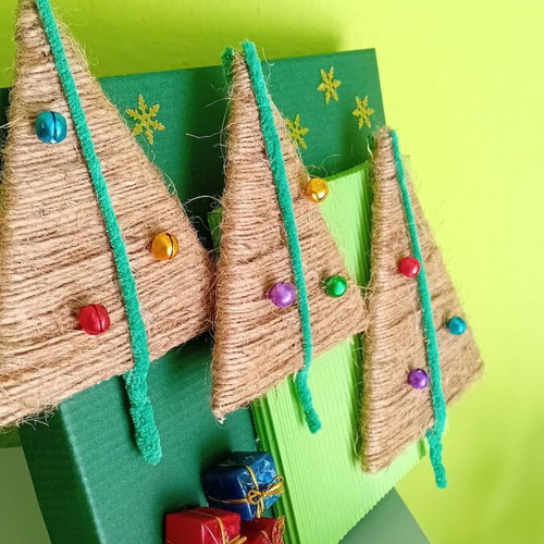 Christmas decorative frame handmade new
