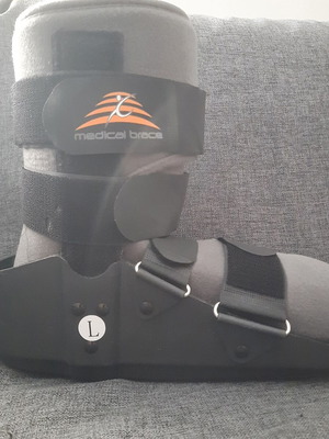 Ναρθηκας ποδοκνημικης Walker Short MB 6000 μέγεθος L σαν καινούργιο
