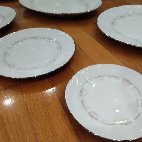 Kaiser Romantica porcelain dinner set, 74 pieces, West Germany