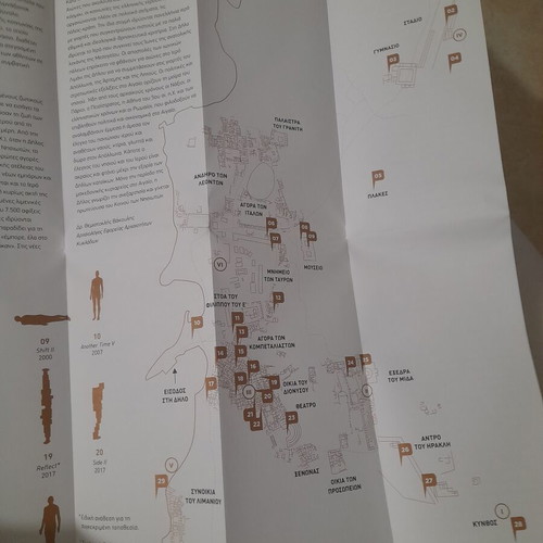 Antony Gormley Sight exhibition program Delos 2019
