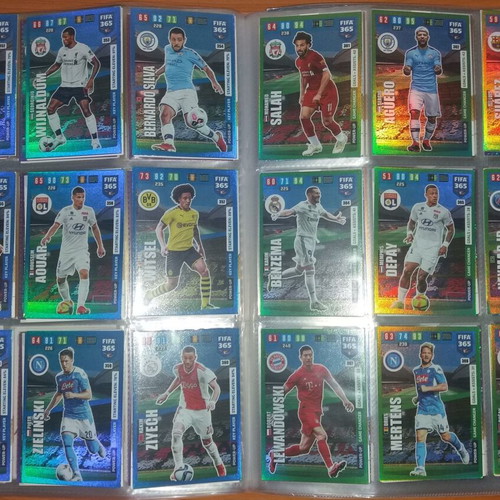 FIFA 365 2019-2020 Adrenalyn XL album like new with Limited Edition Olympiacos and Lionel Messi sets