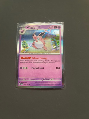 Wigglytuff #84 Pokemon Paldea Evolved κάρτα σαν καινούργιο